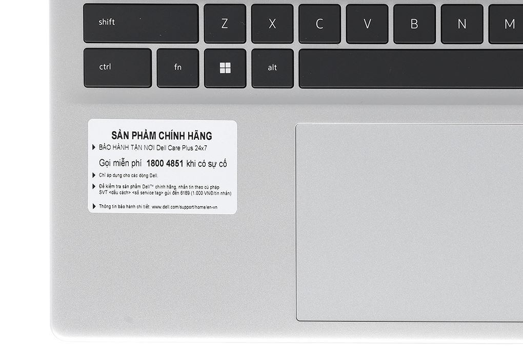 Laptop Dell 14 DC14255 - 71092477 (R7 350, 16GB, 1TB, Full HD+, OfficeHS24+365B, Win11) Màu Bạc