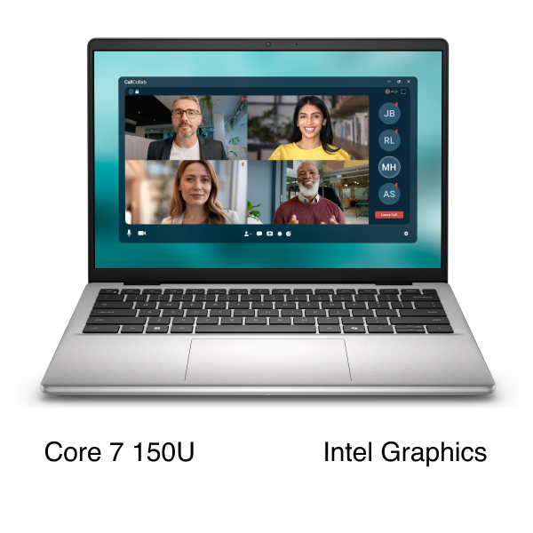 Laptop Dell 14 DC14250 - 71092478 (Core 7 150U, 16GB, 512GB, Full HD  120Hz, OfficeHS24 365, Win11)