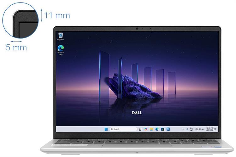 Laptop Dell 14 DC14250 - DC14250-C7U161W11SLU-27 (Core 7 150U, 16GB, 1TB, Full HD+, OfficeHS24+365, Win11) Màu Bạc
