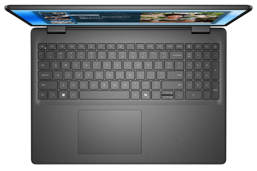 Laptop Dell 16 DC16250 - DC16250-C7U161W11BLU-27 (Core 7 150U, 16GB, 1TB, Full HD+, OfficeHS24+365, Win11) Màu Đen