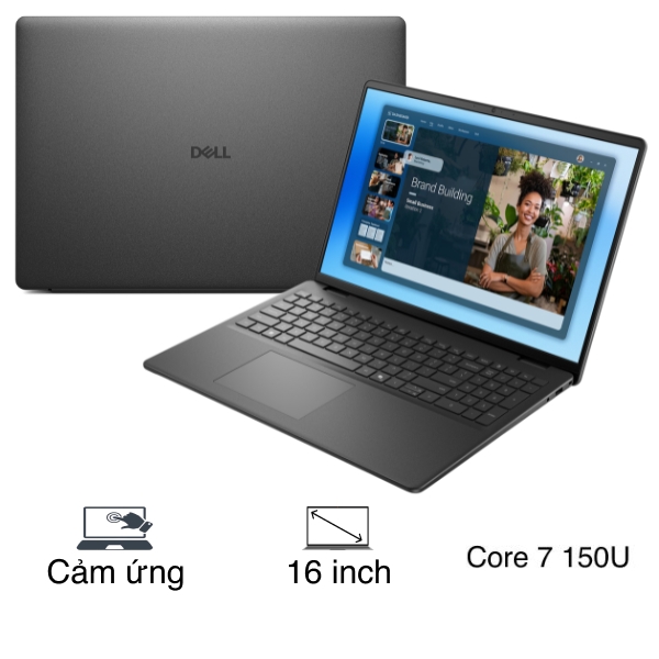 Dell 16 DC16250 Core 7 150U (DC16250-C7U161W11BLU-27)