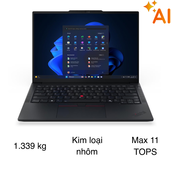 Laptop Lenovo ThinkPad E14 Gen 7 - 21SX00BNVN (Ultra 5 135H, 16GB, 512GB, WUXGA, Win11)