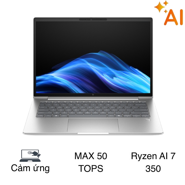 Laptop HP EliteBook 6 G1a 14 - C0CE2PT (R7 AI 350, 16GB, 512GB, WUXGA, Cảm ứng, Win11)