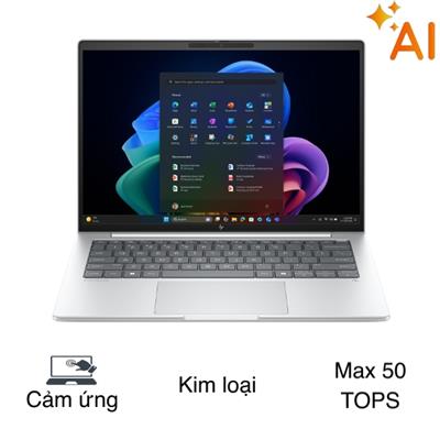 Laptop HP EliteBook 8 G1a 14 - C0CG3PT (R5 AI 340, 32GB, 512GB, WUXGA, Cảm ứng, Win11)