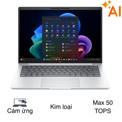 Laptop HP EliteBook 8 G1a 14 - C0CE5PT (AI 350, 32GB, 512GB, WUXGA, Cảm ứng, Win11)