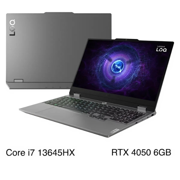 Laptop Lenovo Gaming LOQ 15IRX9 - 83DV01H3VN (i7 13645HX, 16GB, 512GB, RTX 4050 6GB, Full HD 144Hz, 