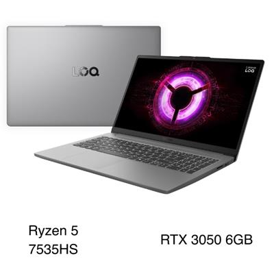 Laptop Lenovo Gaming LOQ Essential 15ARP10E - 83S0000DVN (R5 7535HS, 16GB, 512GB, RTX 3050 6GB, Full HD 144Hz, Win11)