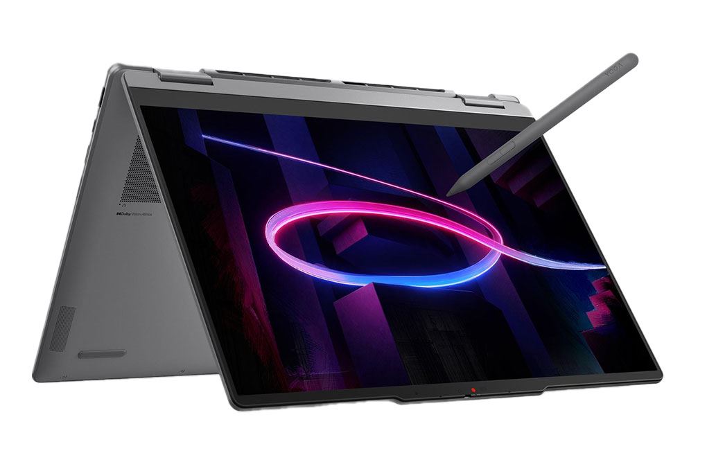 Laptop Lenovo Yoga 7 2in1 OLED 14IPH11 - 83TC002JVN (Ultra 7 355, 32GB, 1TB, WUXGA OLED, Cảm ứng, OfficeH24+365, Win11) Màu Xám