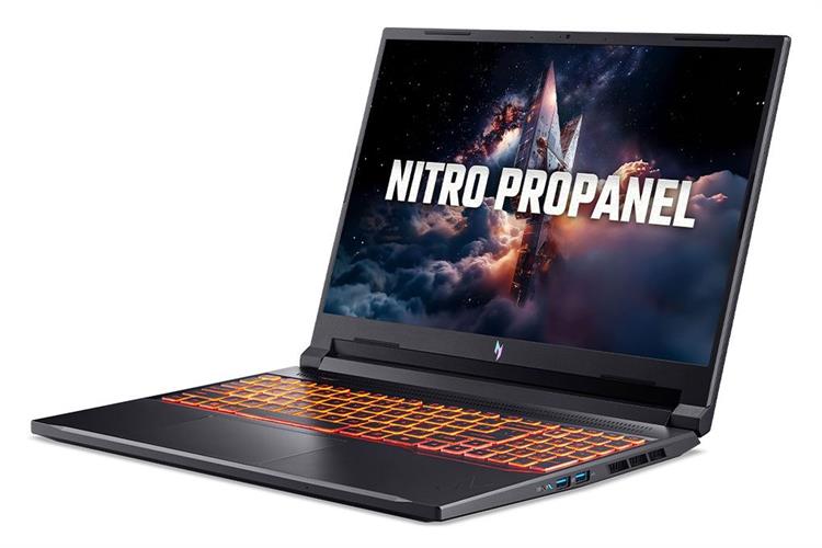 Laptop Acer Gaming Nitro ProPanel ANV16-72-71T9 - NH.QUNSV.001 (Core 7 240H, 16GB, 512GB, RTX 5060 8GB, WUXGA 180Hz, Win11) Màu Đen