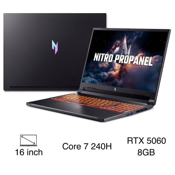Acer Gaming Nitro ProPanel ANV16-72-71T9 Core 7 240H (NH.QUNSV.001)