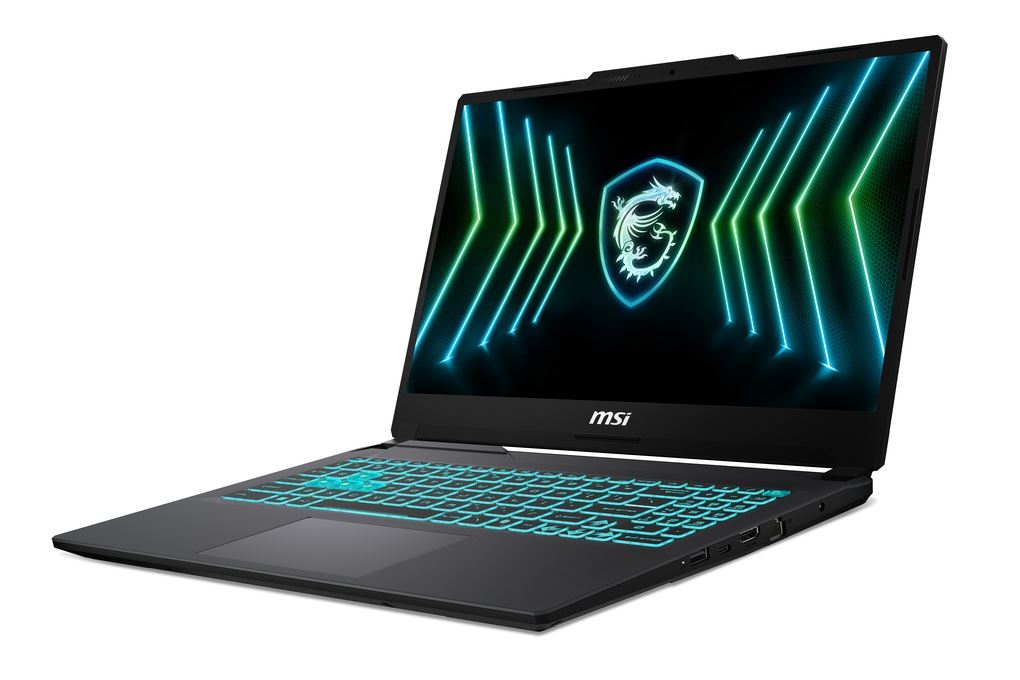 Laptop MSI Gaming Cyborg 15 Black Edition A13VE - A13VE-2410VN (i5 13420H, 16GB, 512GB, RTX 4050 6GB, Full HD 144Hz, Win11) Màu Đen