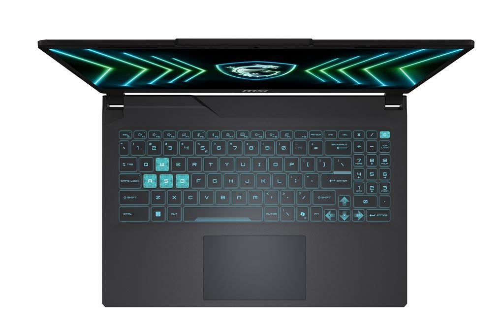 Laptop MSI Gaming Cyborg 15 Black Edition A13VE - A13VE-2410VN (i5 13420H, 16GB, 512GB, RTX 4050 6GB, Full HD 144Hz, Win11) Màu Đen