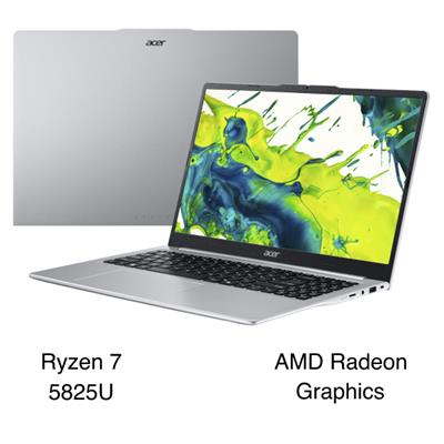 Laptop Acer Aspire Lite 15 AL15-48P-R86Q - NX.DS1SV.002 (R7 5825U, 8GB, 512GB, Full HD, Win11)
