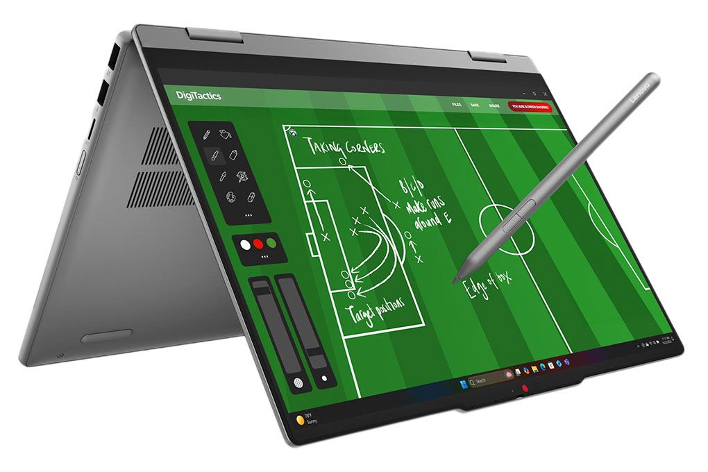Laptop Lenovo IdeaPad 5 2in1 14IPH11 - 83UG0027VN (Ultra 7 355, 16GB, 512GB, WUXGA, Cảm ứng, Win11) Màu Xám