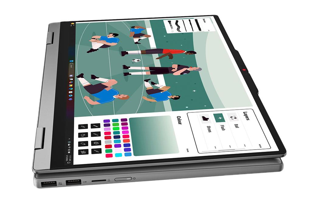 Laptop Lenovo IdeaPad 5 2in1 14IPH11 - 83UG0027VN (Ultra 7 355, 16GB, 512GB, WUXGA, Cảm ứng, Win11) Màu Xám