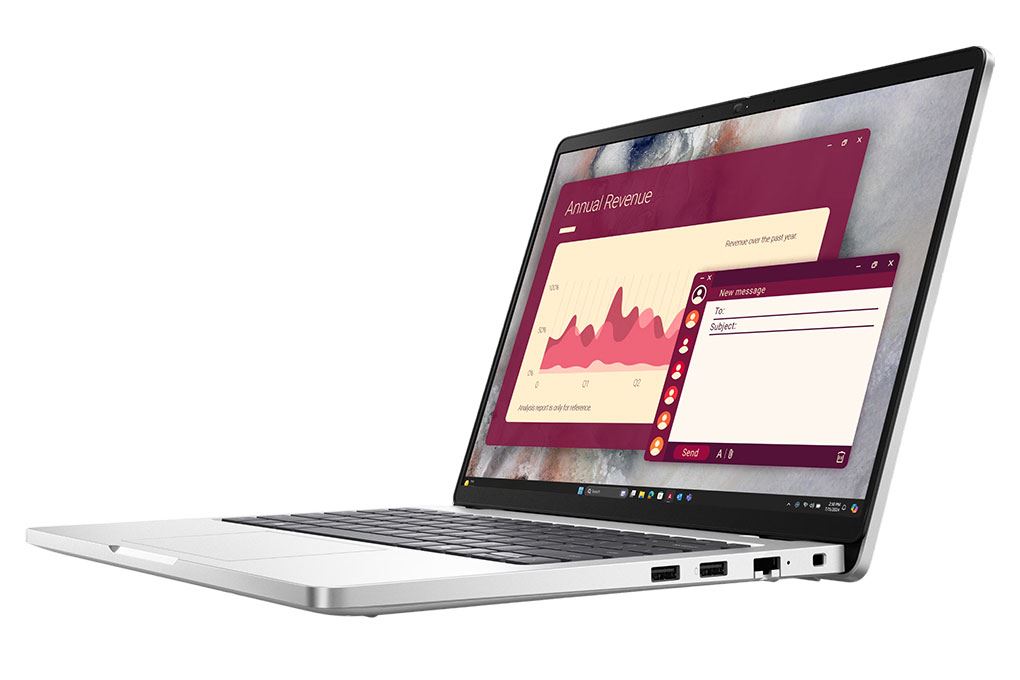 Laptop Dell Pro 14 PC14250 - PC14250-255U-32512WH-2Y (Ultra 7 255U, 32GB, 512GB, Full HD+, Win11) Màu Bạc