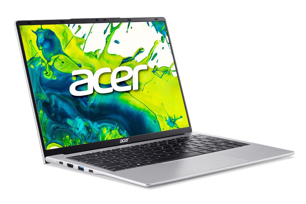 Laptop Acer Aspire Lite 14 AL14-44P-R0SP - NX.DMCSV.003 (R7 7730U, 8GB, 512GB, Full HD+, Win11) Màu Bạc