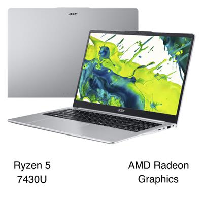 Laptop Acer Aspire Lite 15 AL15-49P-R6XX - NX.DRZSV.002 (R5 7430U, 8GB, 512GB, Full HD, Win11)