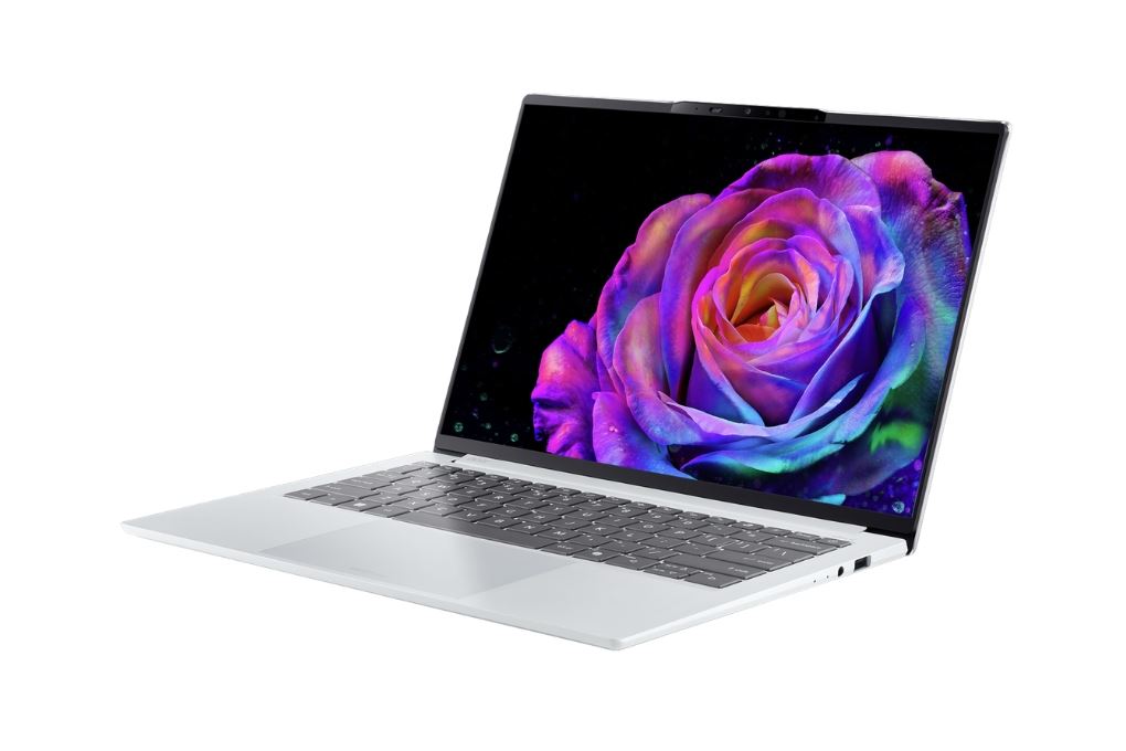 Laptop Acer Swift Go 14 AI SFG14-I71-70RP - NX.JZHSV.003 (Ultra 7 358H, 32GB, 1TB, 2.8K 120Hz, Win11) Màu Bạc