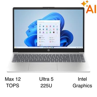 Laptop HP 15 fd2126TU - D72CBPA (Ultra 5 225U, 16GB, 512GB, Full HD, Win11)