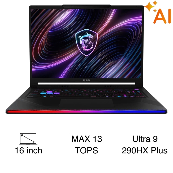MSI Gaming Raider 16 MAX HX B2WI Ultra 9 290HX Plus (095VN)