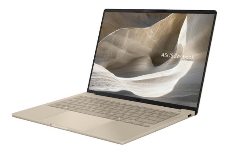 Laptop Asus Zenbook A14 UX3407NA - QD132WS (X2E 88 100, 16GB, 512GB, WUXGA OLED, OfficeH24+365, Win11) Màu Màu be