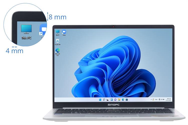 Cổng kết nối Laptop SingPC M16-i382 (i3 1215U, 8GB, 256GB, WUXGA, Win11 Pro)