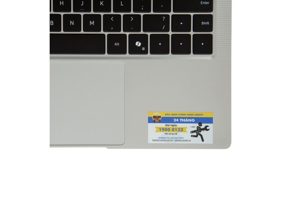 Laptop SingPC M16-i382 (i3 1215U, 8GB, 256GB, WUXGA, Win11 Pro) Màu Bạc