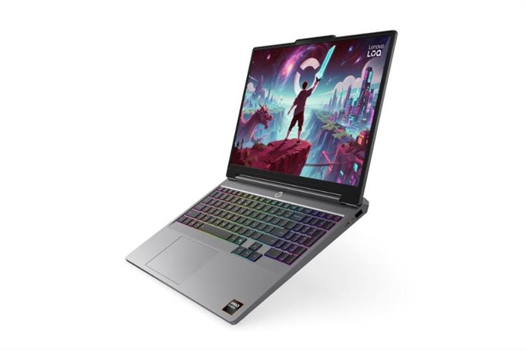 Laptop Lenovo Gaming LOQ 15AHP11 - 83TN0040VN (R7 250, 16GB, 512GB, RTX 5050 8GB, WUXGA 165Hz, Win11) Màu Xám