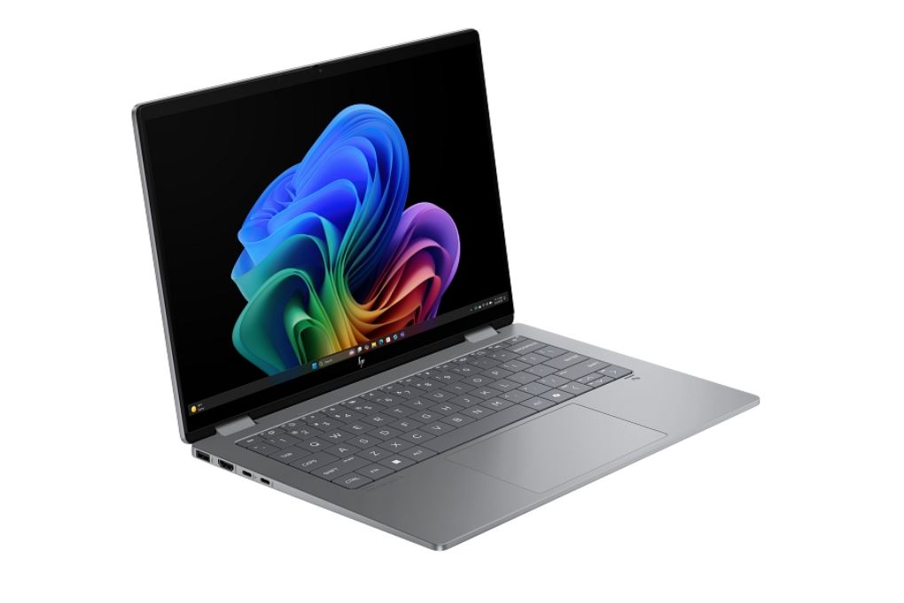 Laptop HP OmniBook X Flip 14 fk0082AU - BZ7N8PA (R7 AI 350, 32GB, 1TB, 2K, Cảm ứng, OfficeH24+365, Win11) Màu Bạc