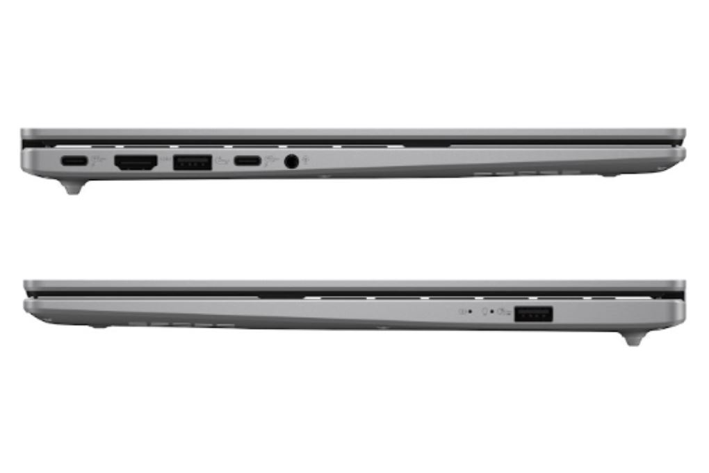 Laptop Asus Vivobook 14 X1407CA - LY203W (Ultra 5 225H, 16GB, 512GB, WUXGA, Win11) Màu Bạc
