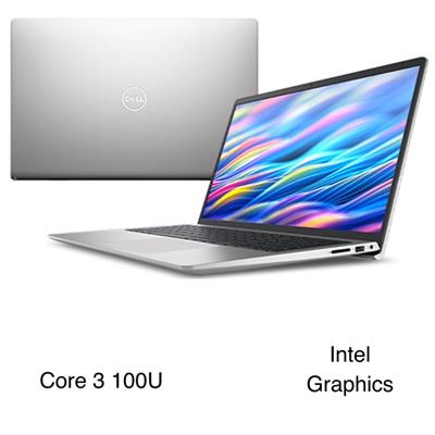 Laptop Dell 15 DC15250 - DC5C3259W1-2Y (Core 3 100U, 8GB, 512GB, Full HD 120Hz, OfficeHS24+365, Win11)