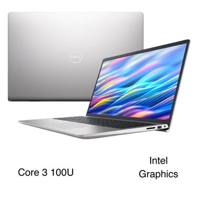 Laptop Dell 15 DC15250 - 71100520 (Core 3 100U, 8GB, 512GB, Full HD 120Hz, OfficeH24+365, Win11)