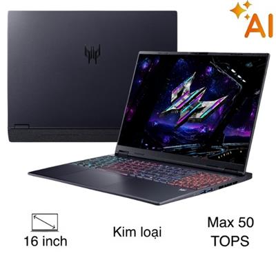 Laptop Acer Gaming Predator Helios Neo 16S PHN16S-I51-97T9 - NH.U3SSV.006 (Ultra 9 386H, 16GB, 512GB, RTX 5070 8GB, 2K+ 165Hz, Win11)