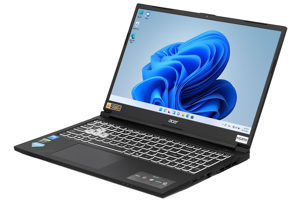 Laptop Acer Gaming Aspire 7 A715-59G-59RD - NH.DXUSV.001 (Core 5 210H, 16GB, 512GB, RTX 3050 4GB, Fulll HD 144Hz, Win11) Màu Đen
