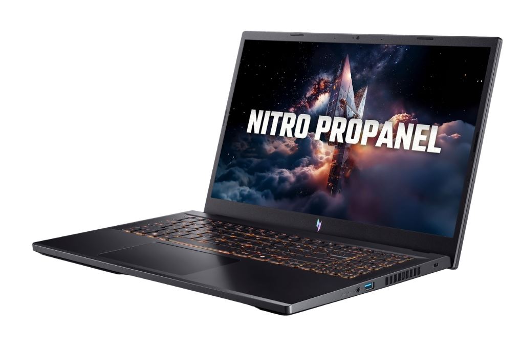 Laptop Acer Nitro ProPanel ANV15-52-50RB - NH.QUASV.002 (Core 5 210H, 16GB, 512GB, RTX 4050 6GB, Full HD 180Hz, Win11) Màu Đen