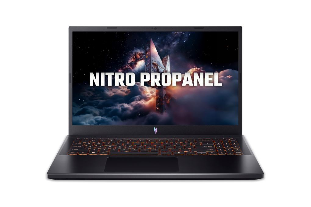 Laptop Acer Gaming Nitro ProPanel ANV15-52-73Z8 - NH.QUASV.001 (Core 7 240H, 16GB, 512GB, RTX 4050 6GB, Full HD  180Hz, Win11) Màu Đen