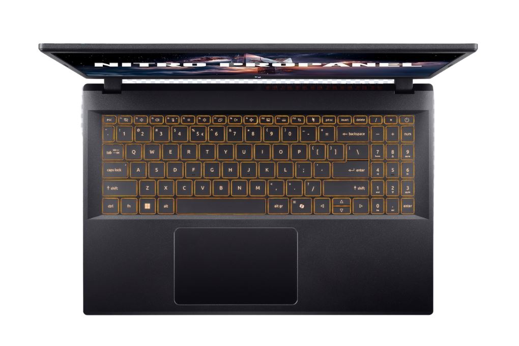 Laptop Acer Gaming Nitro ProPanel ANV15-52-73Z8 - NH.QUASV.001 (Core 7 240H, 16GB, 512GB, RTX 4050 6GB, Full HD  180Hz, Win11) Màu Đen