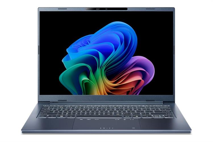 Mặt sau Laptop Acer Swift Go AI SFG14-75-5264 - NX.JNBSV.001 (Ultra 5 226V, 16GB, 512GB, Full HD, Win11)