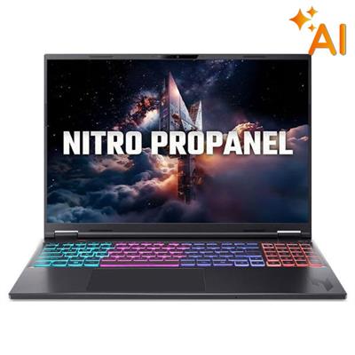 Laptop Acer Nitro ProPanel ANV16S-61-R7KQ - NH.QXPSV.001 (R5 AI 340, 16GB, 512GB, RTX 5060 8GB, Full HD 180Hz, Win11)