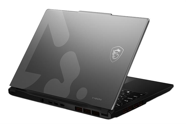 Mặt sau Laptop MSI Cyborg 15 C13WEO - 418VN (i5 13420H, 16GB, 512GB, RTX 5050 8GB, Full HD 144Hz, Win11)