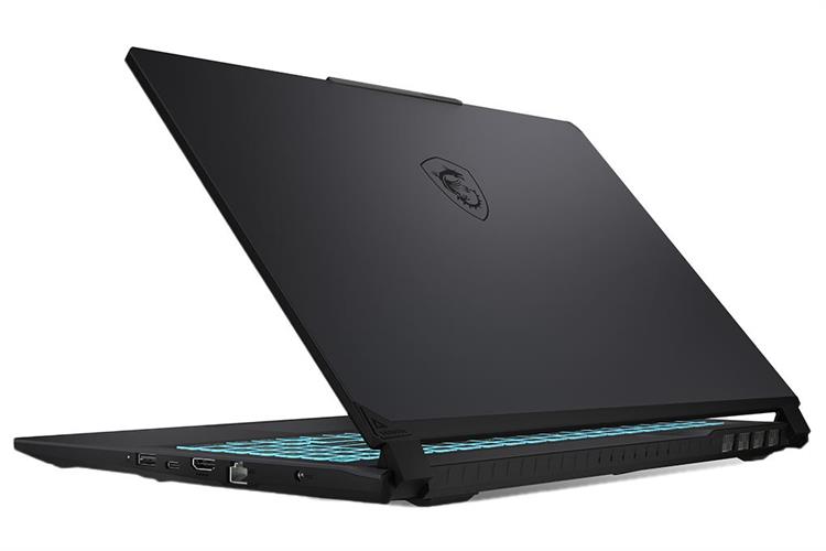 Mặt sau Laptop MSI Cyborg 15 Black Edition A13VEO - 2610VN (i5 13420H, 16GB, 512GB, RTX 4050 6GB, Full HD 144Hz, Win11)