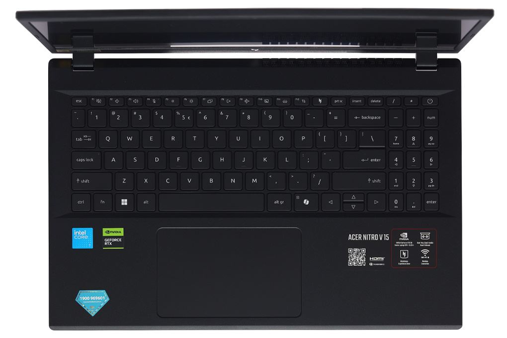 Laptop Acer Gaming Nitro ProPanel ANV15-52-78MD - NH.QZ9SV.007 (Core 7 240H, 16GB, 512GB, RTX 5050 8GB, Full HD 180Hz, Win11) Màu Đen