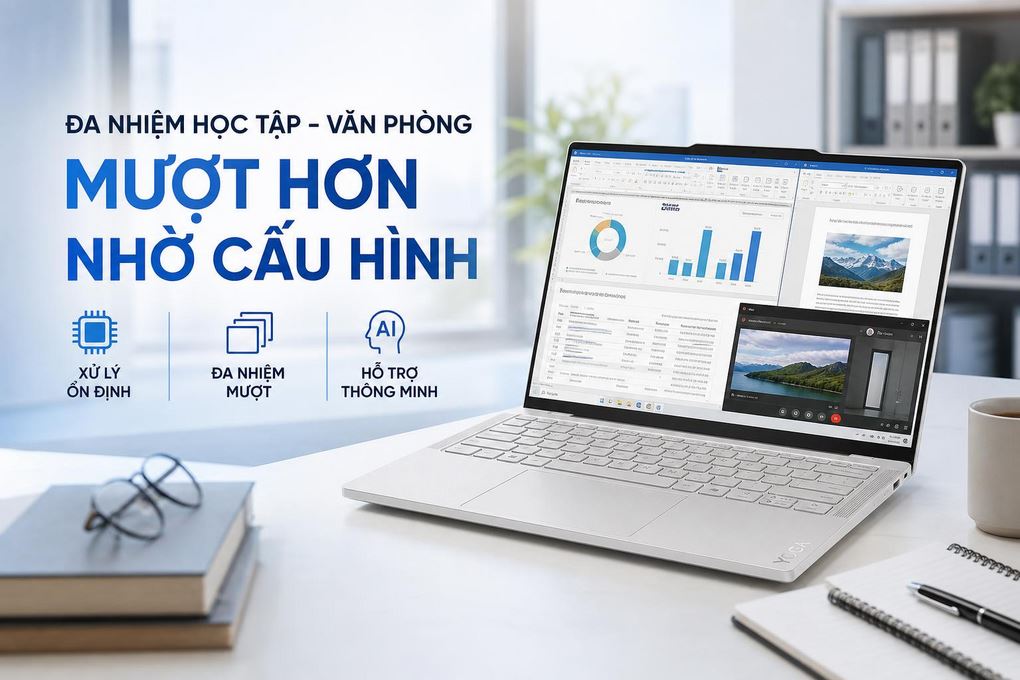 Laptop Lenovo Yoga Slim 7 Ultra 14IPH11 - 83QK0015VN - đa nhiệm Laptop Lenovo Yoga Slim 7 Ultra 14IPH11 - 83QK0015VN - đa nhiệm