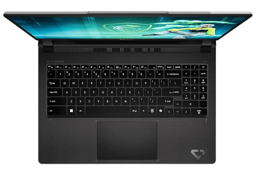 Laptop MSI Cyborg 15 Max C13WF - 421VN (i7 13620H, 16GB, 512GB, RTX 5060 8GB, Full HD 144Hz, Win11) Màu Xám
