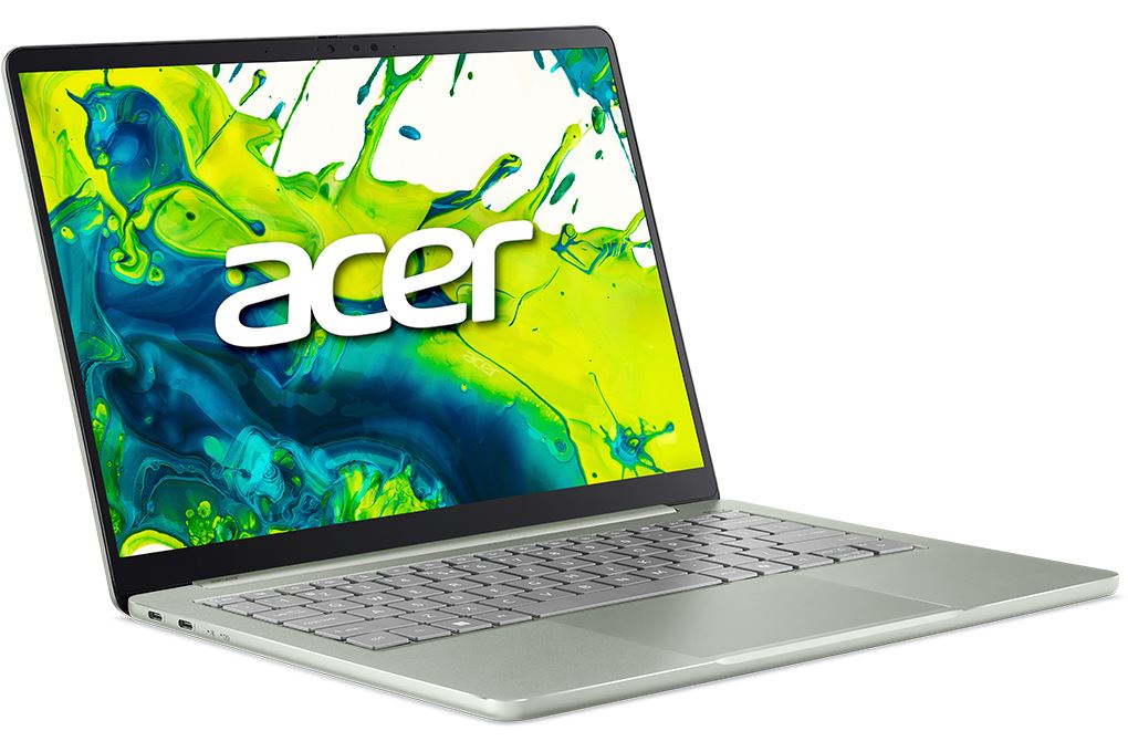 Laptop Acer Swift Air 14 SFA14-I31-34NF - NX.W49SV.001 (Core 3 304, 12GB, 512GB, WUXGA 120Hz, Win11) Màu Xanh lá
