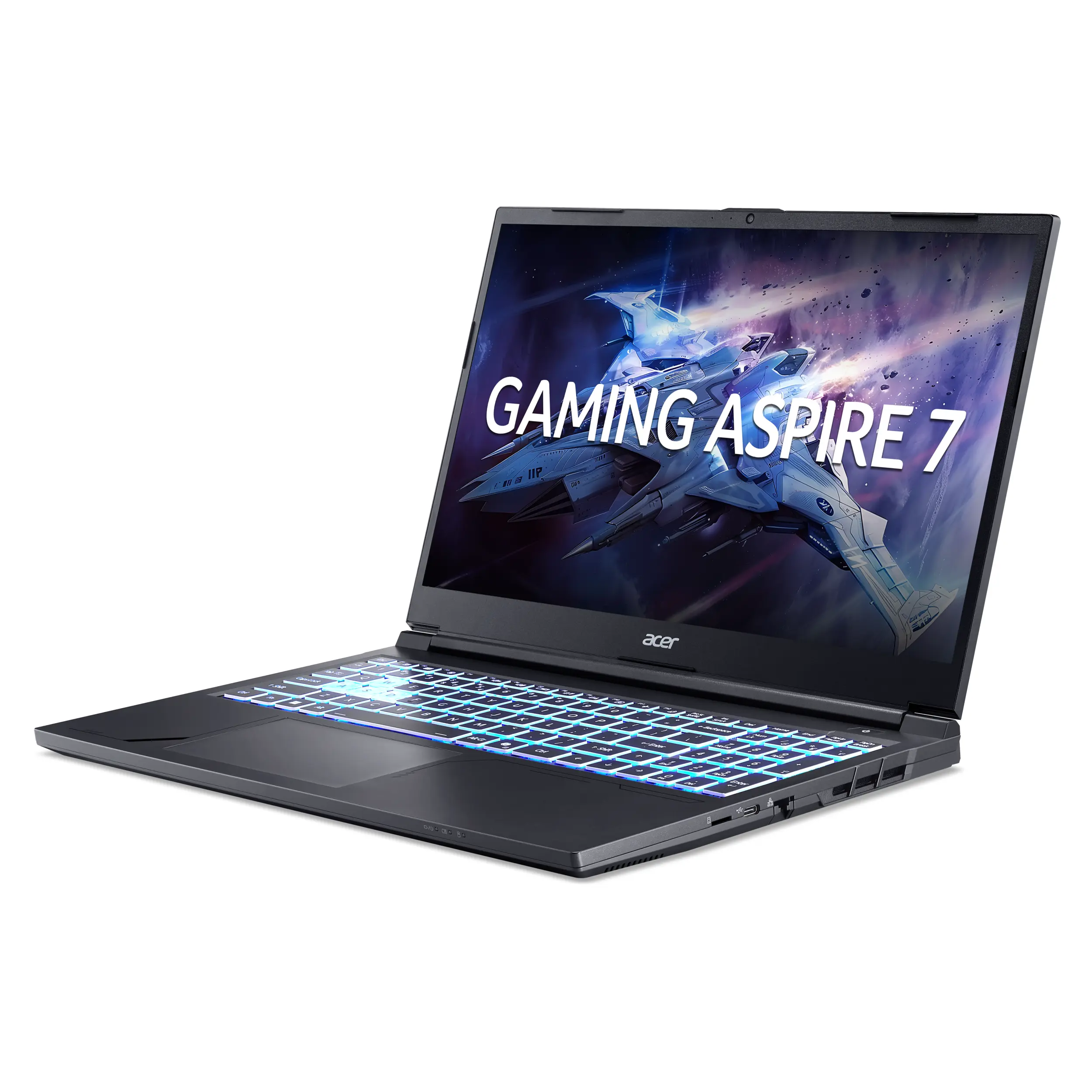 Laptop Acer Gaming Aspire 7 A715-59G-53RH - NH.DV0SV.001 (Core 5 210H, 16GB, 512GB, RTX 4050 6GB, Full HD 144Hz, Win11) Màu Đen