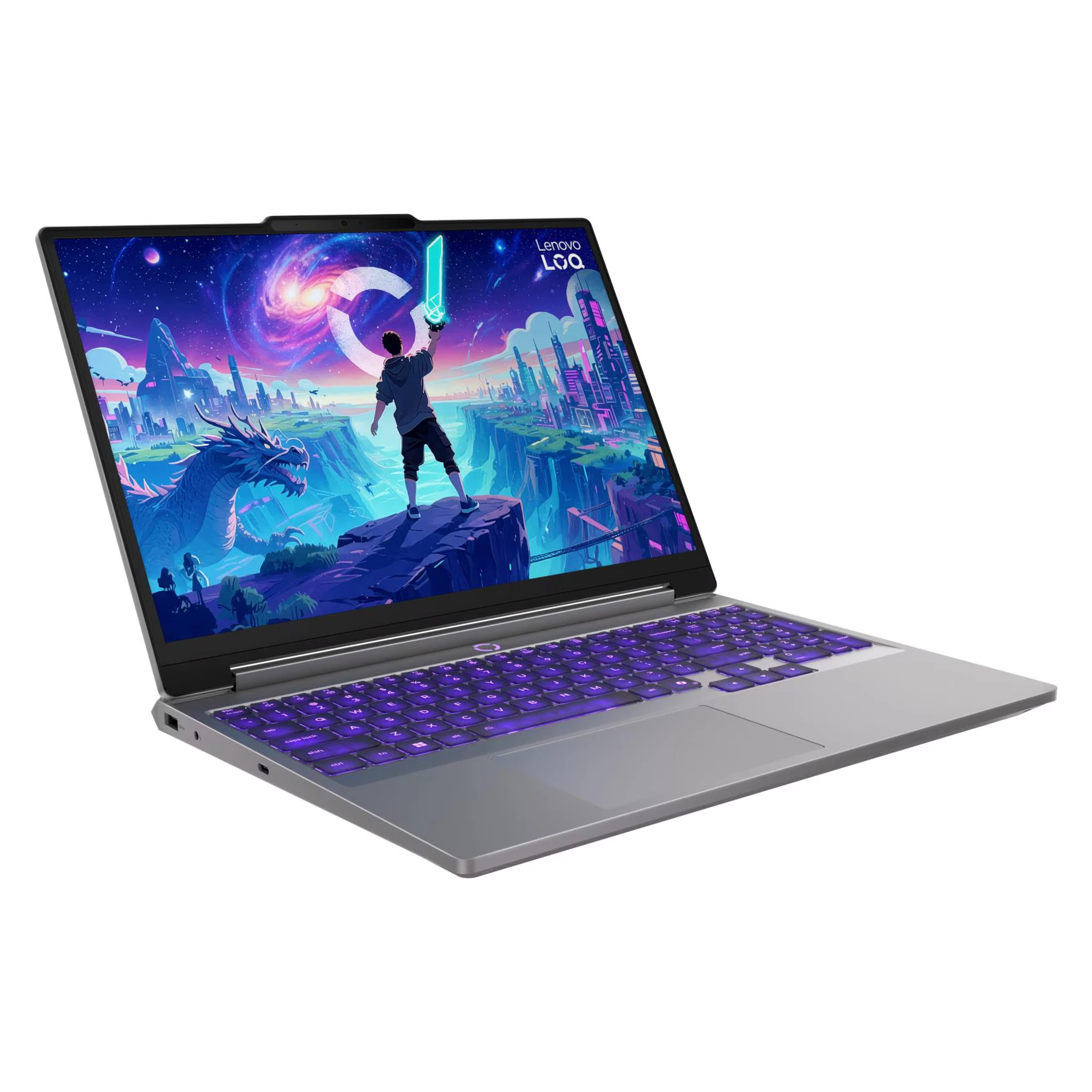 Laptop Lenovo Gaming LOQ 15IRH11E - 83Y9003XVN (Core 7 230H, 16GB, 512GB, RTX 3050 6GB, WUXGA 165Hz, Win11) Màu Xám