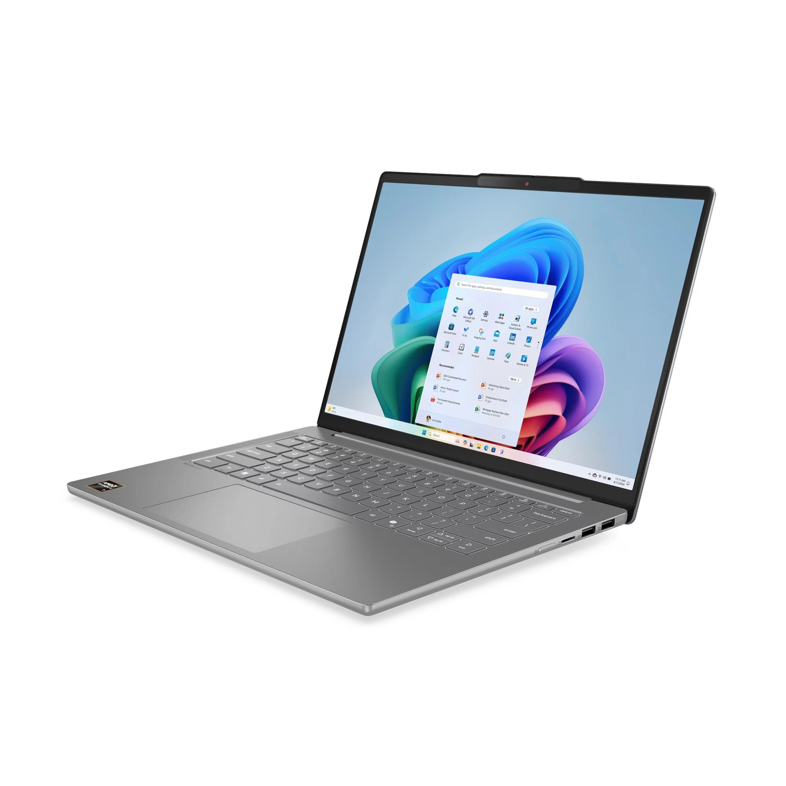 Laptop Lenovo Ideapad Slim 5 OLED 14AKP10 - 83HX00F5VN (R5 330, 16GB, 512GB, WUXGA, OfficeH24+365, Win11) Màu Xám