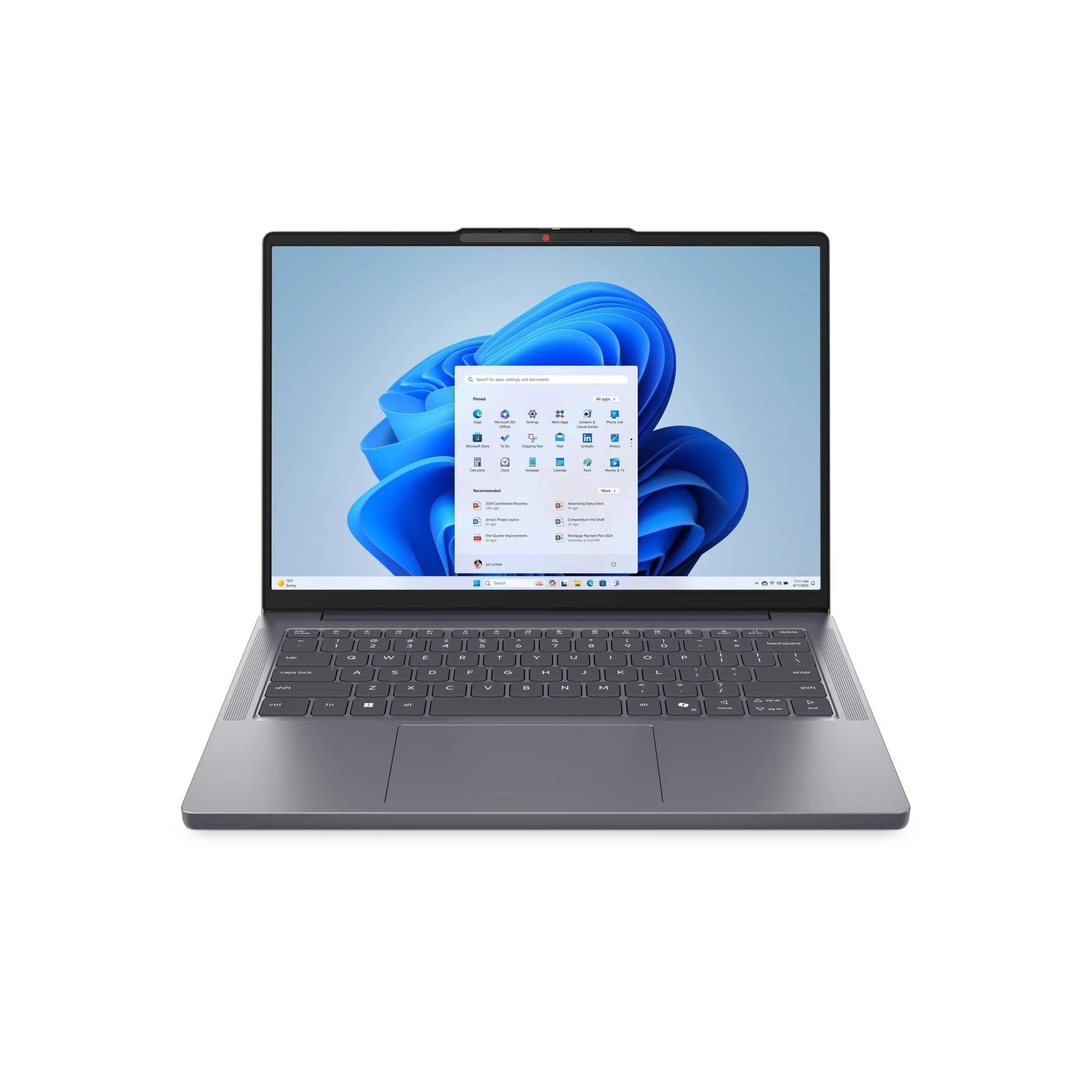 Laptop Lenovo IdeaPad Slim 3 14AHP10 - 83K9004RVN (R7 155, 8GB, 512GB, WUXGA, OfficeH24+365, Win11) Màu Xám